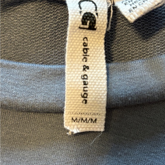 Cable & Gauge Faux Wrap Tshirt Dress - Picture 3 of 3